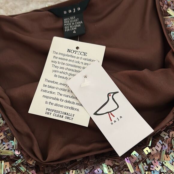 SAJA Sequined Festival Skirt NWT - Picture 5 of 6